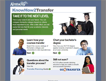 Tablet Screenshot of knowhow2transfer.org